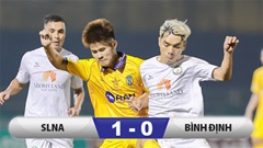 Kết quả SLNA 1-0 Bình Định: Sông Lam thắng 'trận cầu 6 điểm'